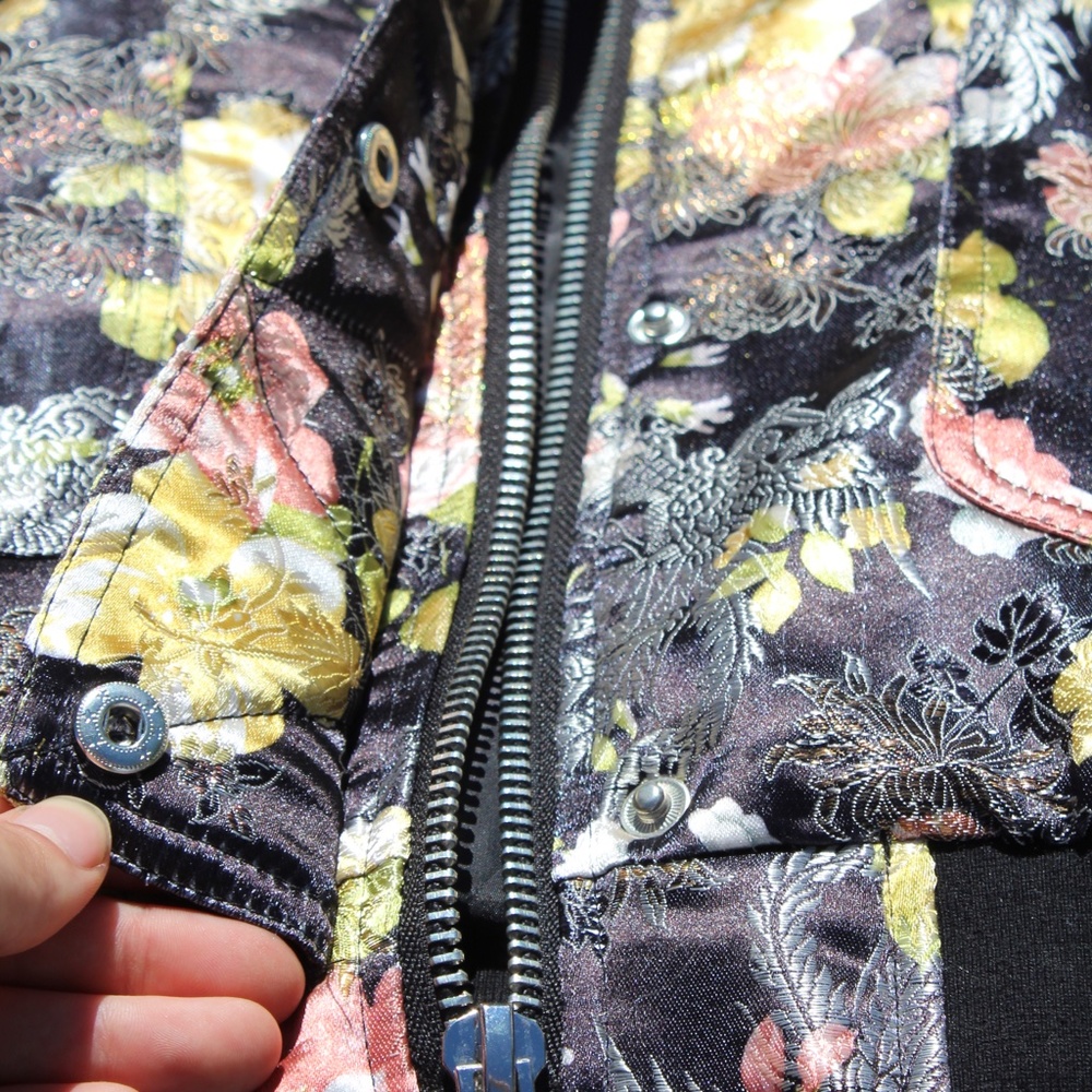 Free People Floral Print Jacket - Picture 10 of 11